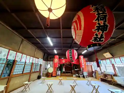 萬蔵稲荷神社の本殿・本堂