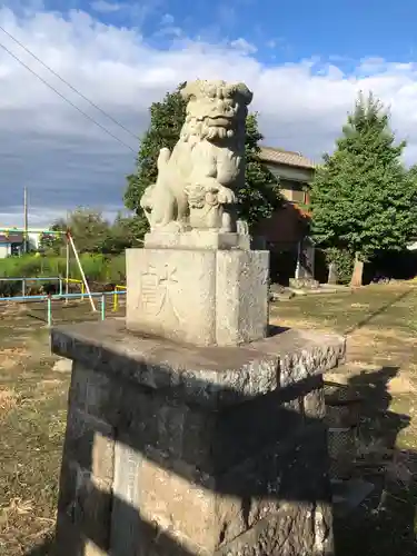 久伊豆神社の狛犬