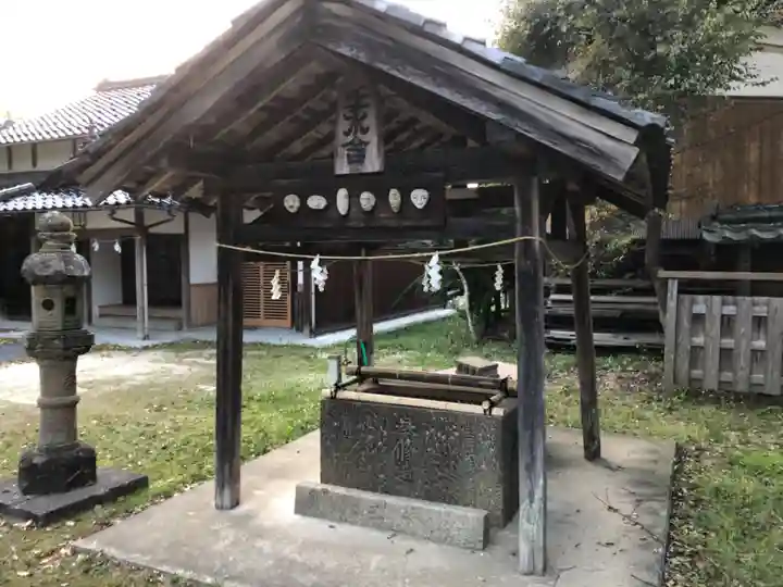 住吉神社の手水舎