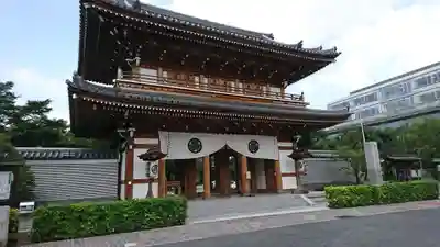 伝通院の山門・神門