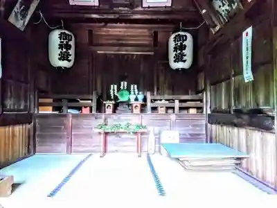 神功皇后社の本殿・本堂