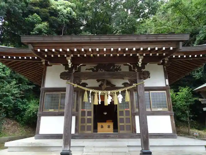 杉山神社の本殿・本堂