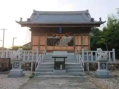 移田神社の本殿