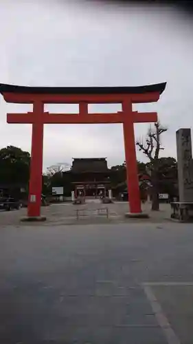 津島神社の鳥居