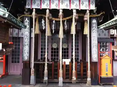 阿部野神社の本殿・本堂