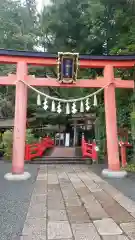 天河大辨財天社の鳥居