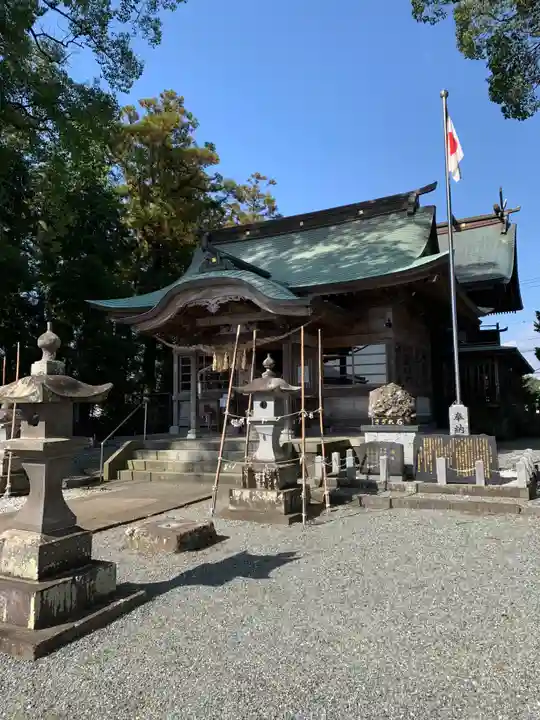 豊福阿蘇神社の本殿・本堂