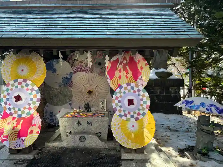 札幌諏訪神社の手水舎