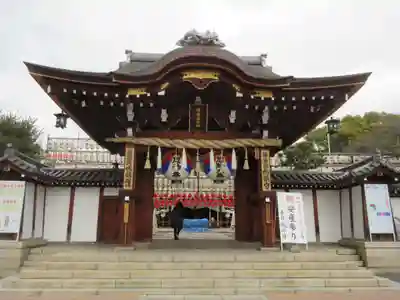 射楯兵主神社の山門・神門