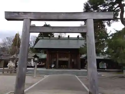 射水神社の鳥居