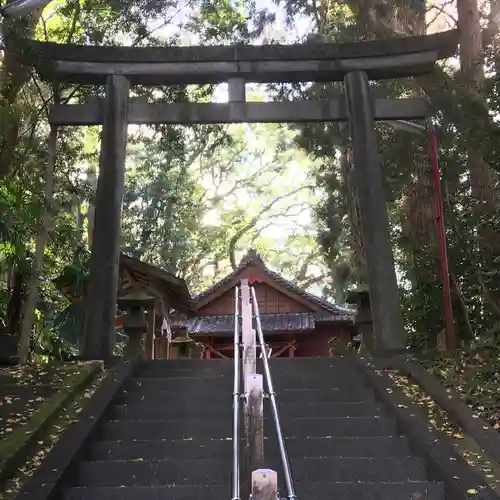 倉岡神社の鳥居