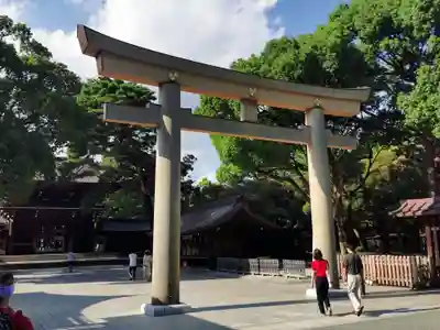 明治神宮の鳥居