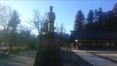 乃木神社の像