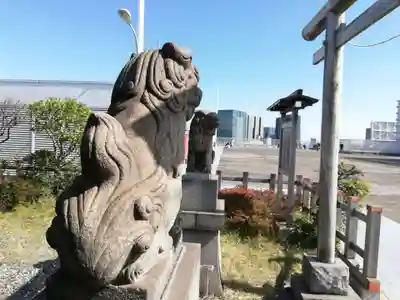 氷川神社の狛犬