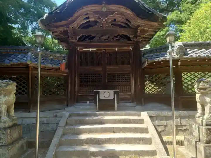 伊居太神社の本殿・本堂