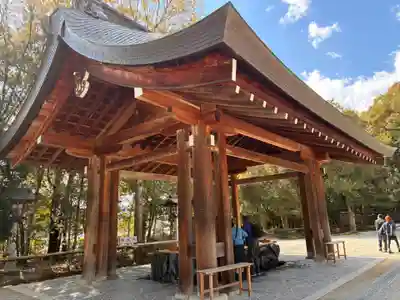 橿原神宮の手水舎