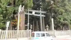 北口本宮冨士浅間神社の鳥居