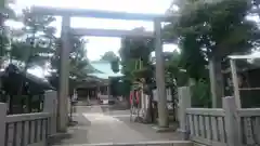 諏訪神社の鳥居