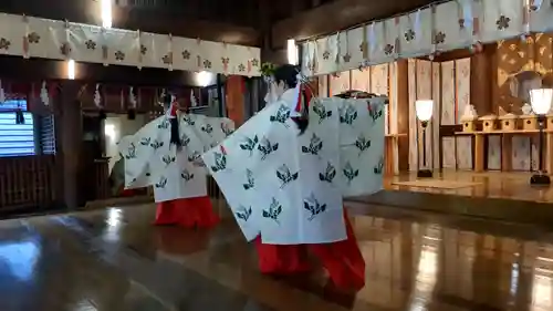 上川神社頓宮の神楽