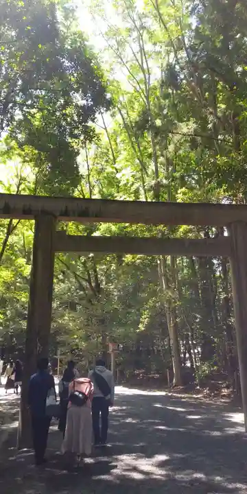 伊勢神宮外宮(豊受大神宮)の鳥居