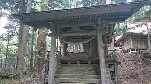 駒形根神社の本殿