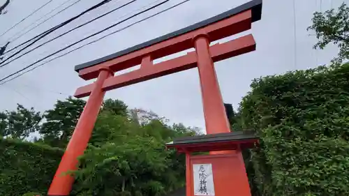 二川伏見稲荷の鳥居