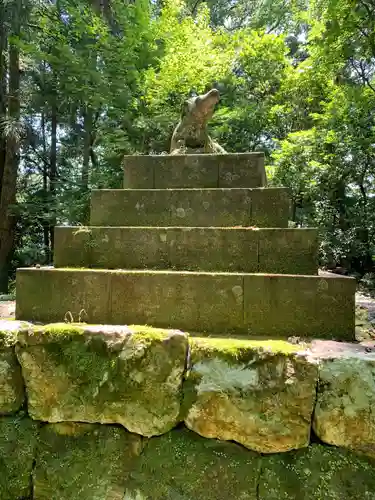 竹林寺の狛犬