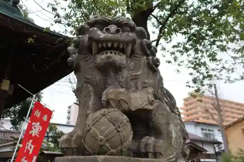 阿邪訶根神社の狛犬