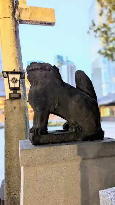西久保八幡神社の狛犬