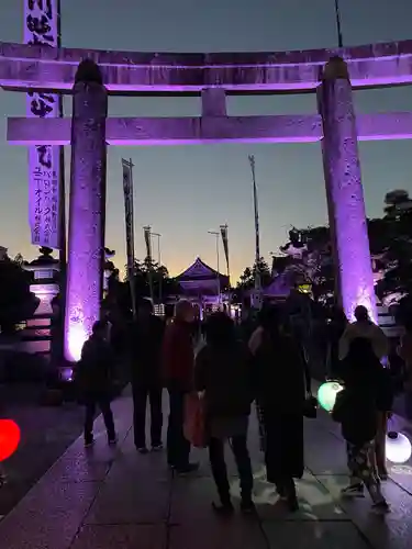 豊川閣　妙厳寺の鳥居