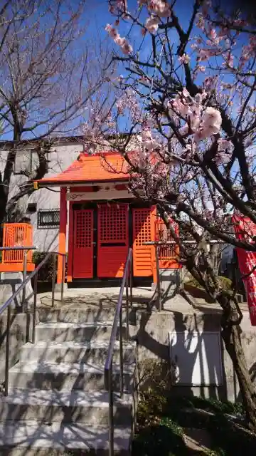 谷中稲荷神社の本殿