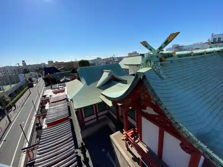 東京羽田 穴守稲荷神社の本殿・本堂