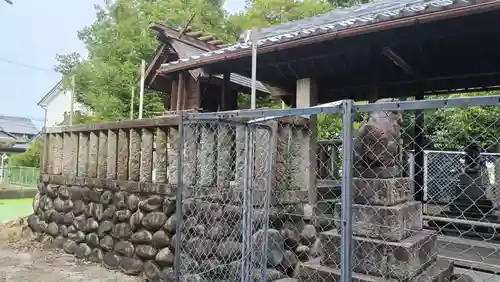 由乃伎神社の本殿・本堂