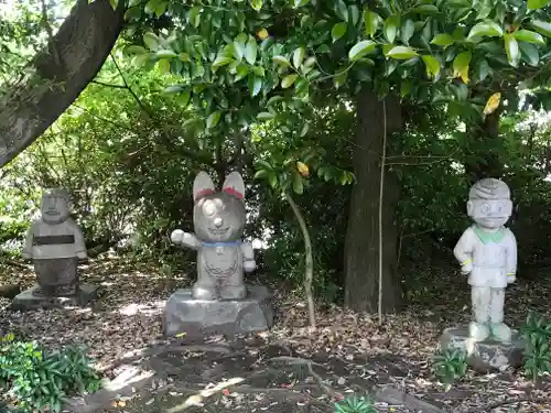 富知六所浅間神社の狛犬