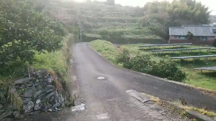 観音寺(足守神社)の周辺