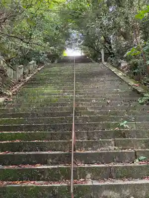 忌部神社の景色