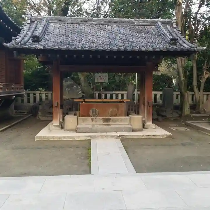 牛嶋神社の手水舎