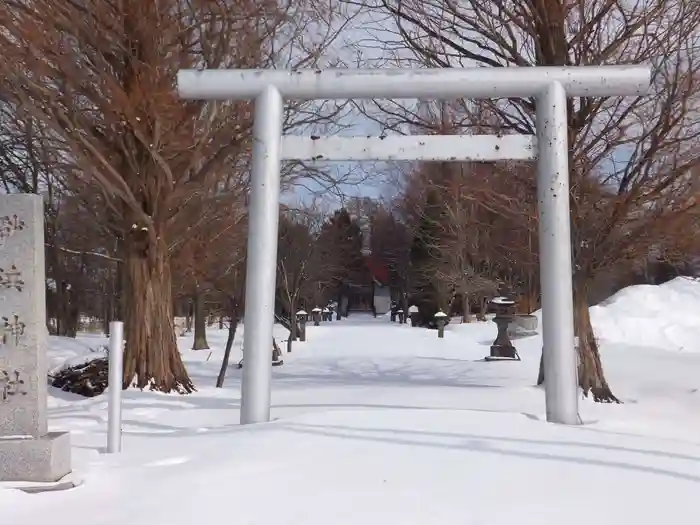 砂浜神社の鳥居