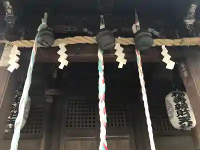 利田神社の本殿・本堂