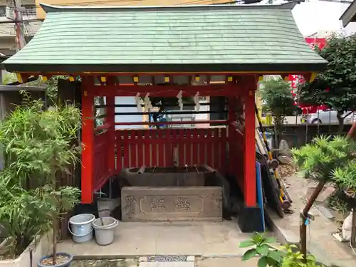 尼崎えびす神社の手水舎