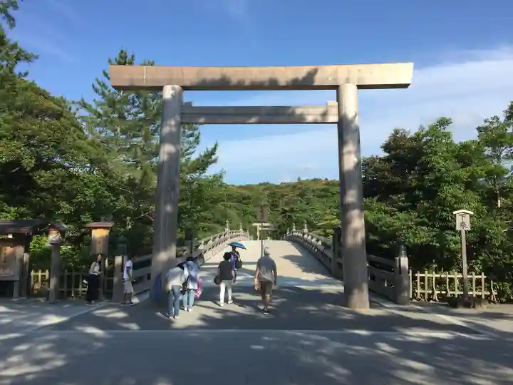 伊勢神宮内宮(皇大神宮)の鳥居