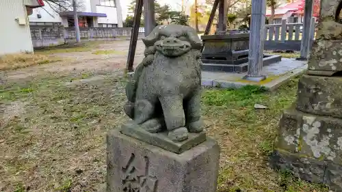 森町稲荷神社の狛犬