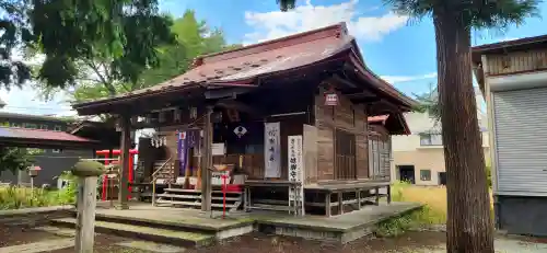 與次郎稲荷神社の本殿・本堂