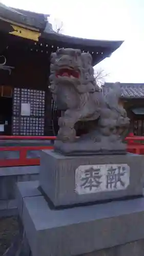 白幡八幡大神の狛犬