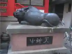 小橋菅原神社（廃止）の狛犬