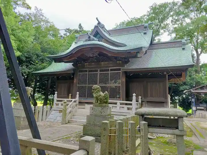 八幡社の本殿・本堂