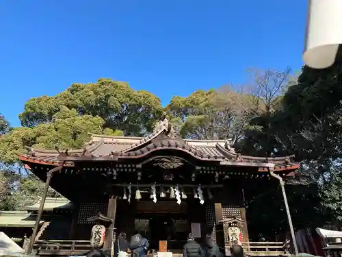 代々木八幡宮の本殿・本堂