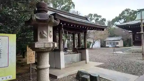 姉埼神社の手水舎