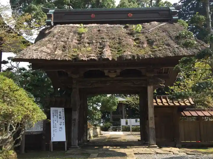 清澄寺の山門・神門