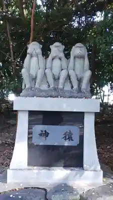 不乗森神社の狛犬